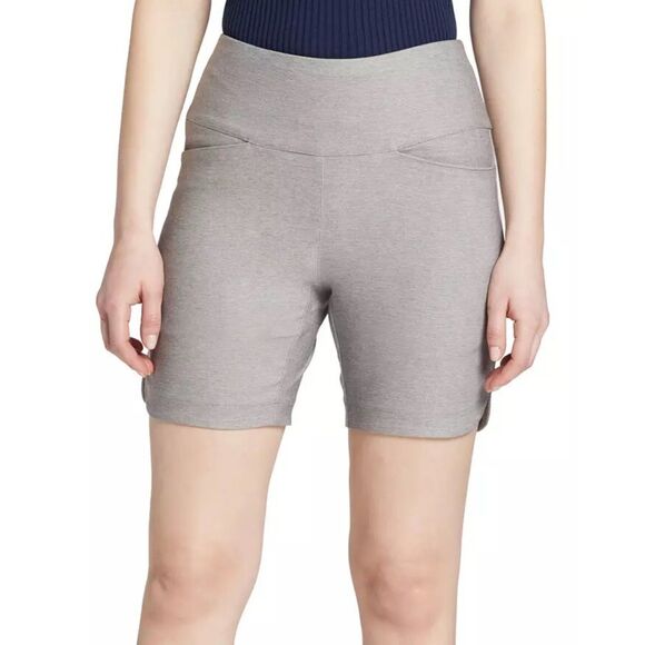 Walter Hagen Women's Sculpt 7'' Golf Shorts Heather Grey Size Small NWT - Picture 1 of 6